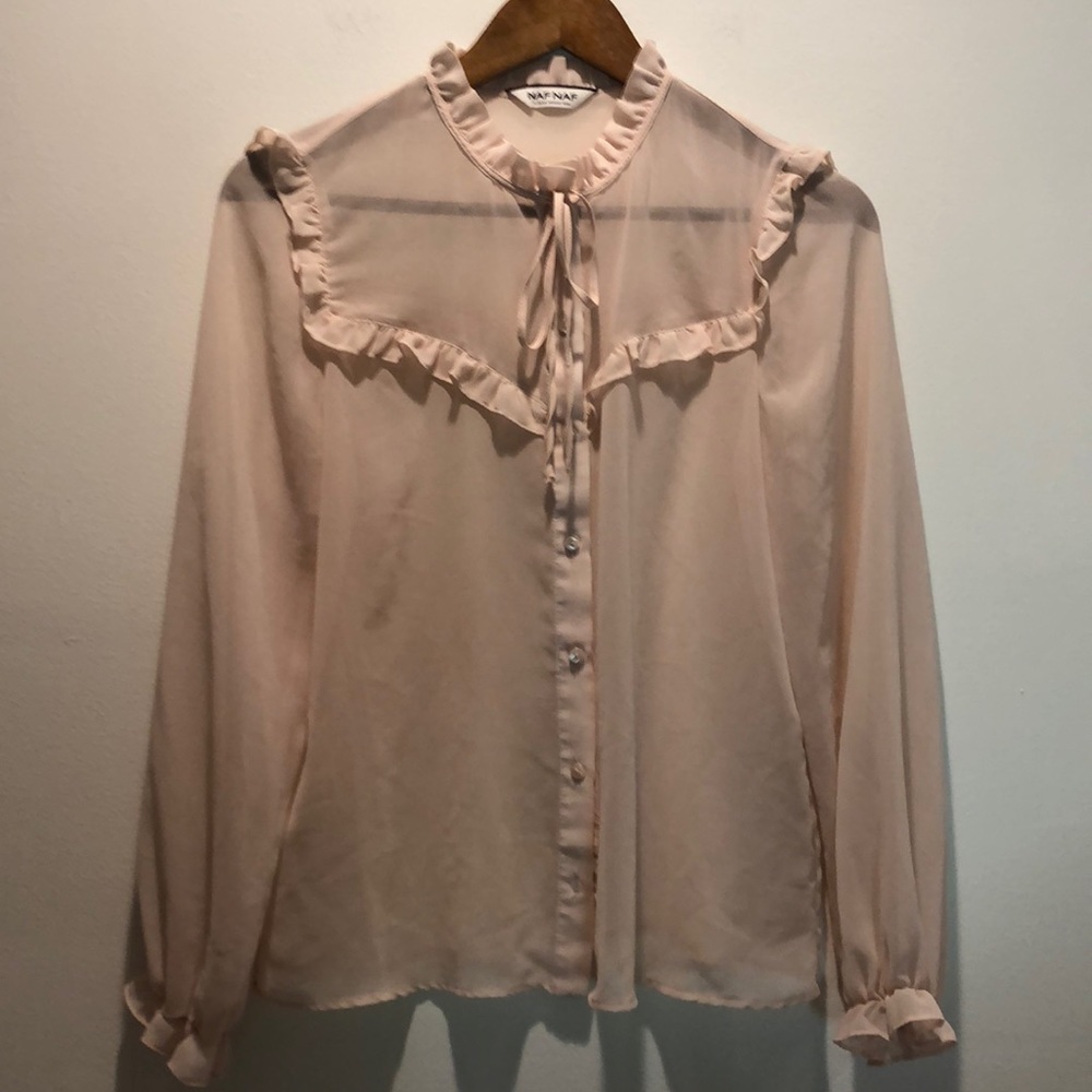 Baby pink blouse - NAF NAF